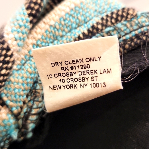 10 Crosby Derek Lam Ankle Length Stripe Trousers - Picture 10 of 10